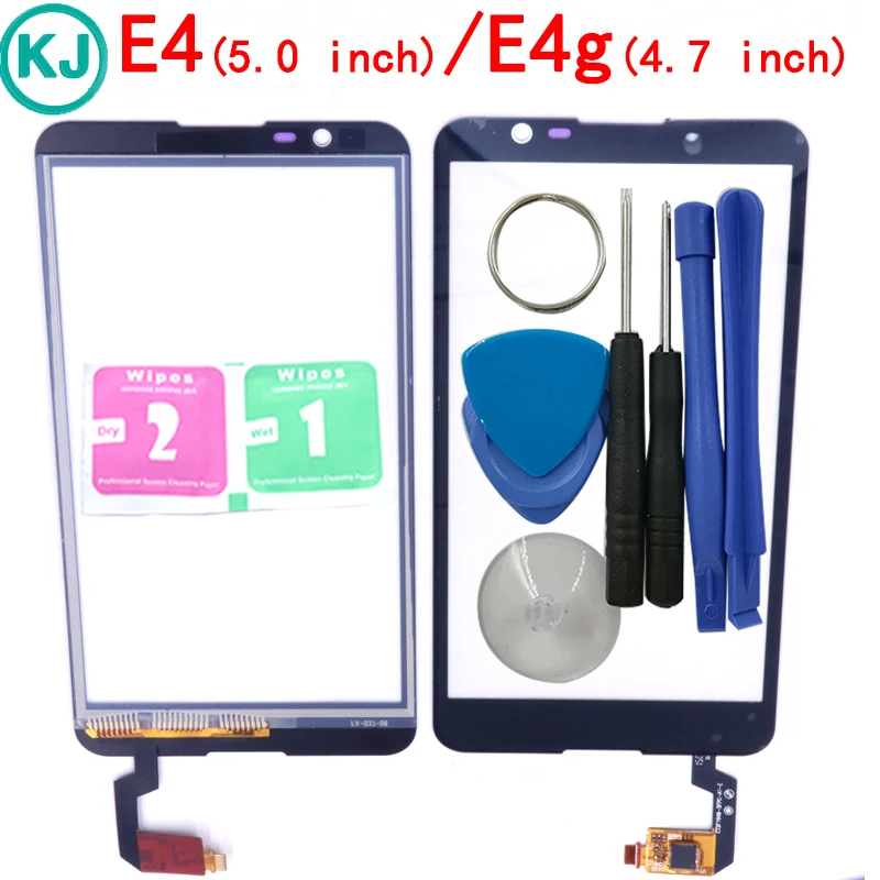 

New E4 Touch Screen Panel for Sony Xperia E2104 E2105 E2115 E2003 E2053 Digitizer Touch Screen Front Sensor Outer Glass Lens