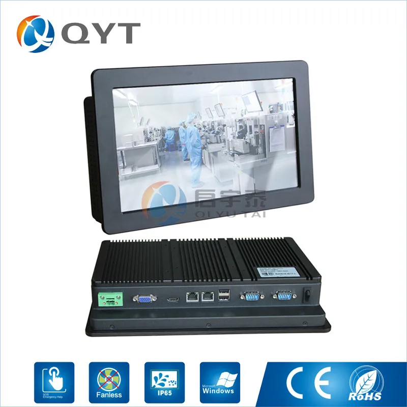 

Intel N2800 1.86GHz industrial computer 2LAN/2rs232/2usb 11.6" embedded panel pc 2gb ddr3 32g ssd touch screen 1366x768