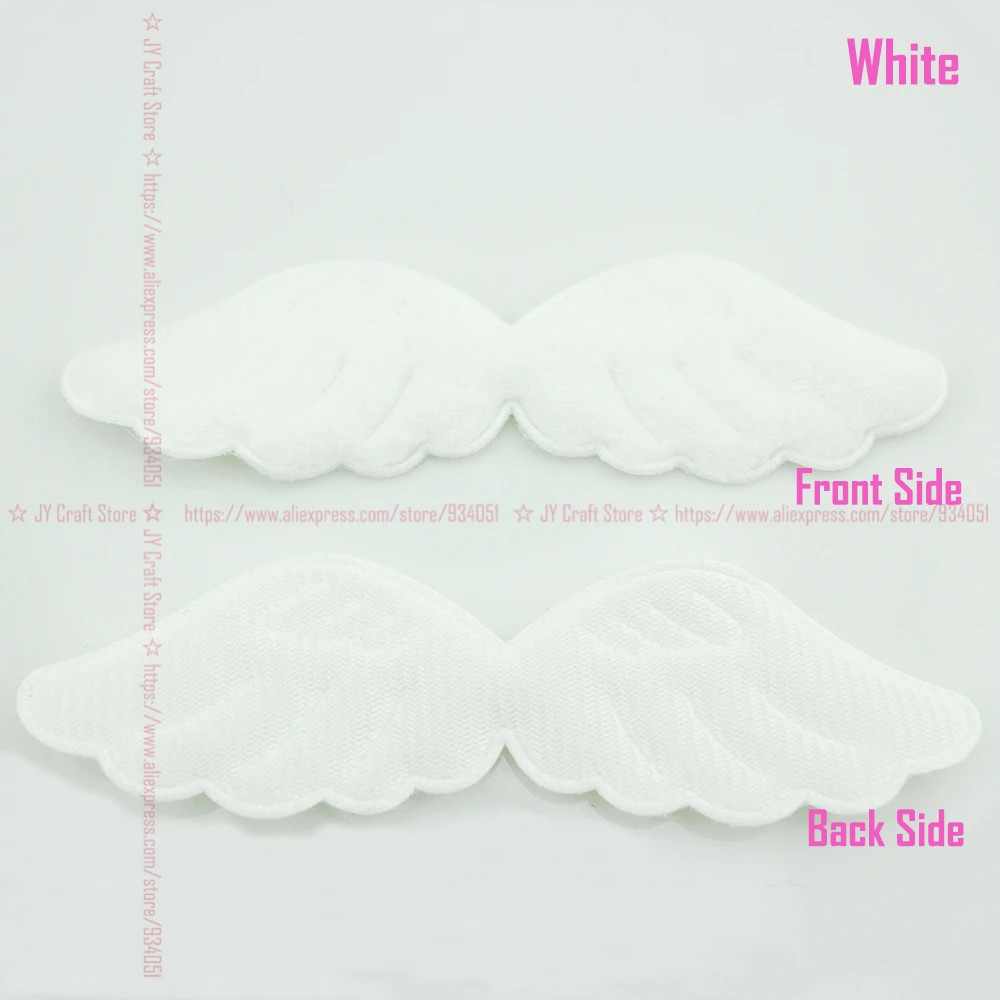 White Velvet Angel Wings FZ0454-07