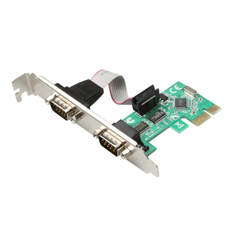 PCI-E serial card pcie PCI Express RS232 interface industrial expansion ports E to port add on cards | Компьютеры и офис