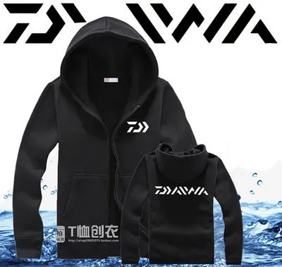 

2018 DAIWA NEW Fishing clothes coat Autumn And Winter Plus velvet Keep warm Windproof DAIWAS Long sleeve DAWA Free shipping