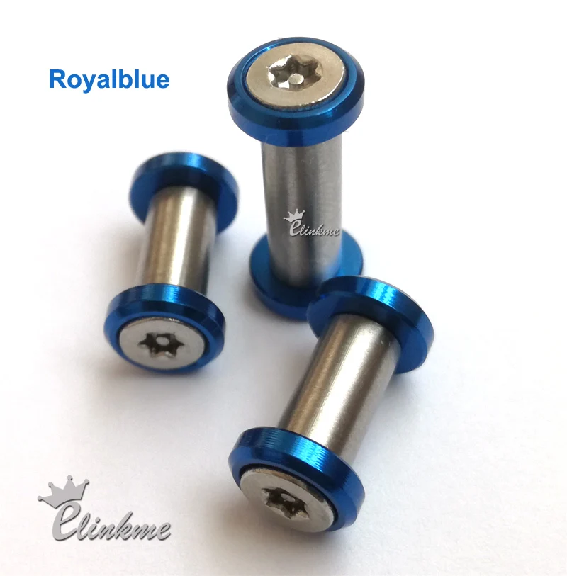 4pcs/bag 0.76"(19mm x 5mm) stainless steel Knife Handle hex Screws Suitable for 5mm hole black