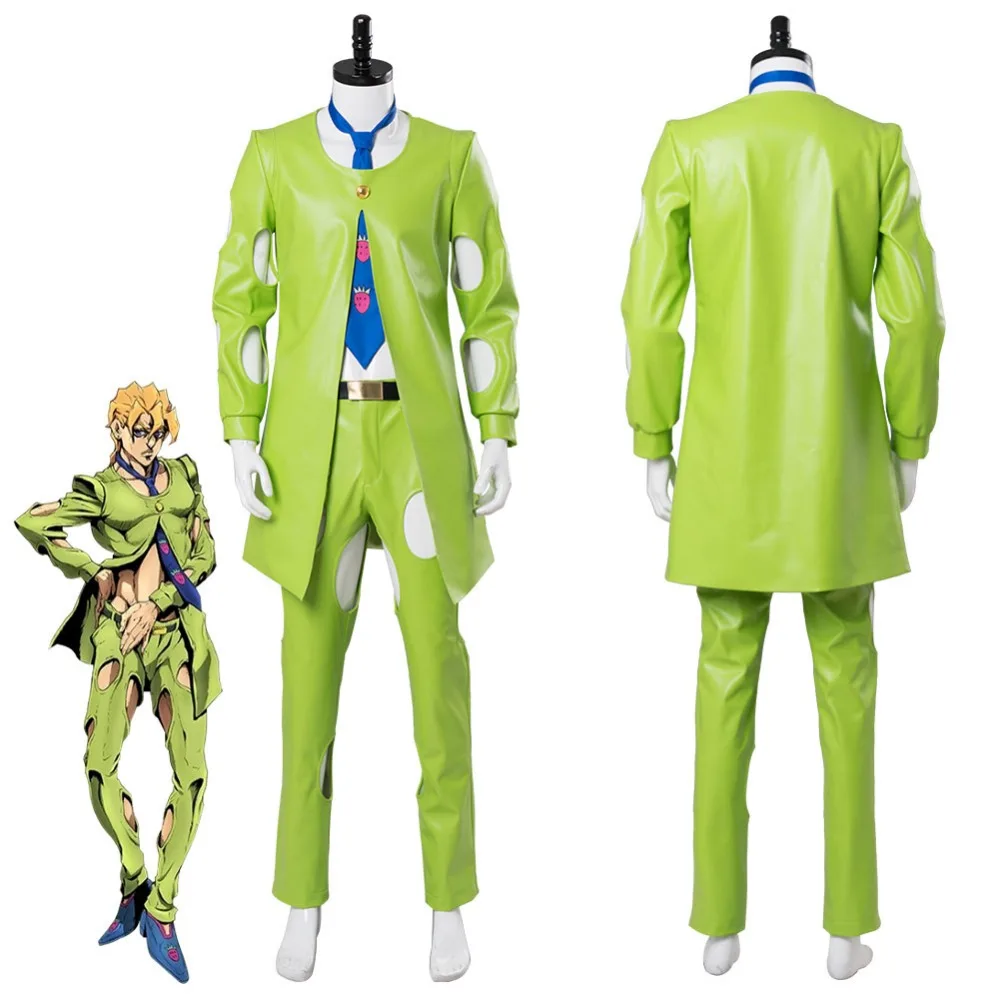 Golden Wind Pannacotta Fugo Cosplay Costume Jacket JoJo/'s Bizarre Adventure