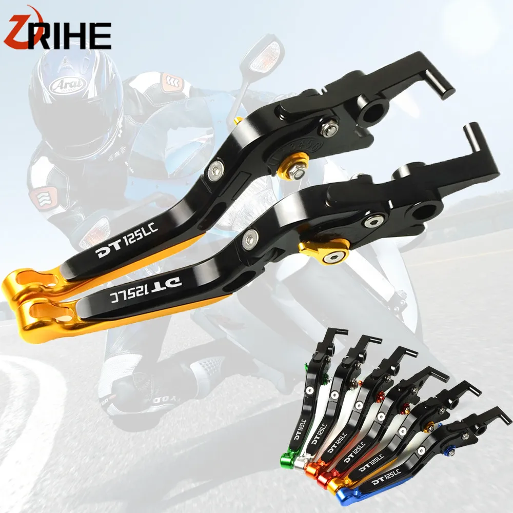 

Motorcycle CNC Brake Clutch Levers Adjustable Folding Extendable Brake Levers For YAMAHA DT 125 LC DT125LC DT 125LC 1985-1989