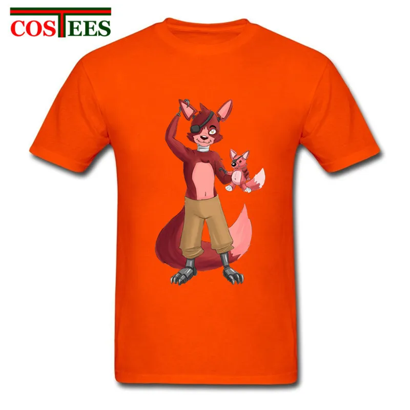Милые футболки FNAF Foxy с плюшевой подкладкой женская и мужская футболка в стиле хип