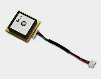 

Free Shipping!!! GPS satellite navigation positioning serial TTL UART module / built-in antenna HSG1.25mm foolproof interface
