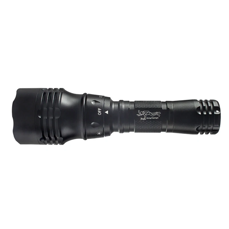 AIMIHUO T6 LED Diving Flashlight Powerful Aluminum Alloy Flashlight Torch IPX7 Waterproof Underwater Flashlights T6 LED Lantern (16)