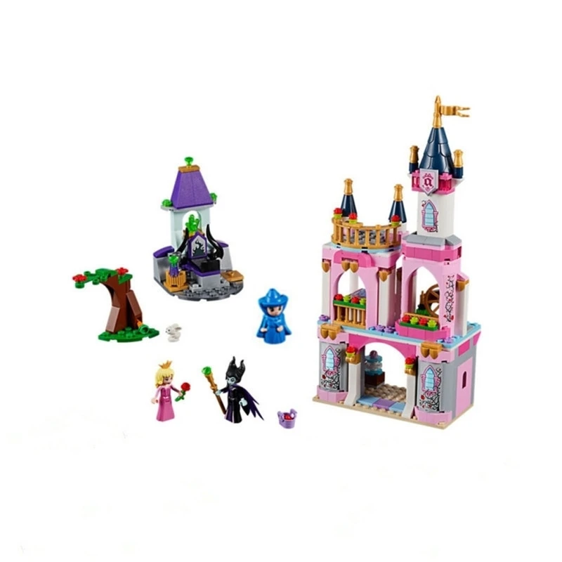 

360 Pcs Gril Series The 41152 Sleep Beauty`s Castle Set building Blocks Bricks Funny Toys For Kids Gifts Models