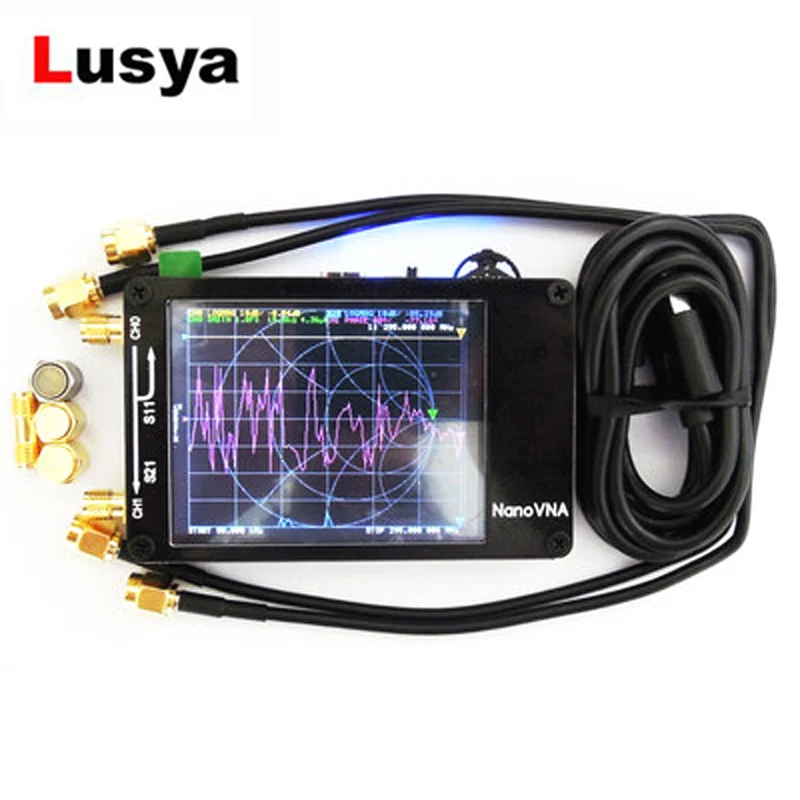 

Free shipping NanoVNA 2.8 inch LCD HF VHF UHF UV Vector Network Analyzer 50KHz ~ 300MHz Antenna Analyzer Built-in battery A5-020
