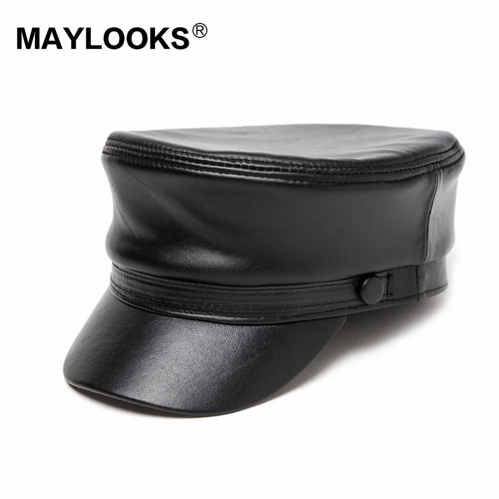 2018 взрослого человека Кепки Gorras бросился зимние военные Шапки maylooks натуральная