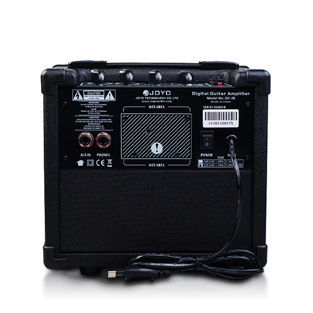 JOYO DC 15 акустический Электрический усилитель бас гитара мульти эффекты стерео