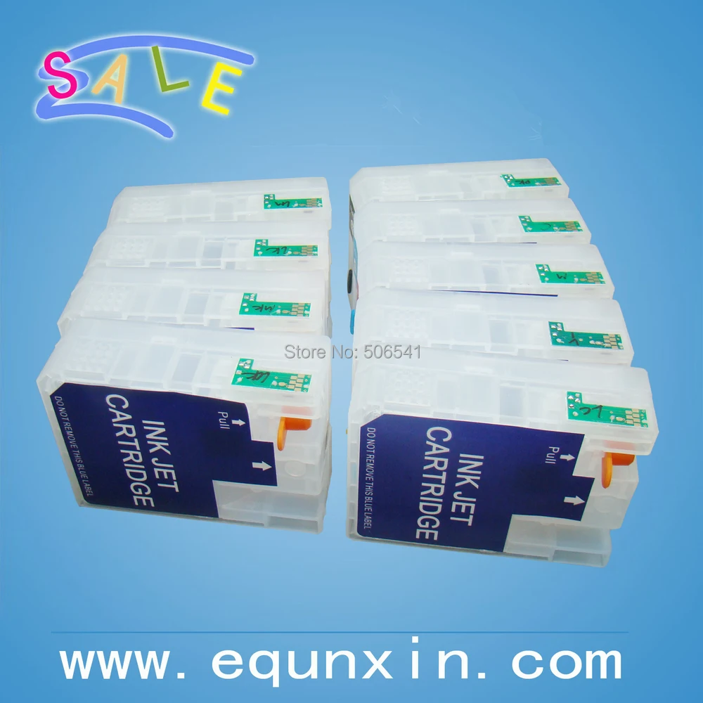 1 компл./лот P800 ARC chip для Epson Surecolor картридж чип T8501-9 автоматического сброса PK C M Y LC LM