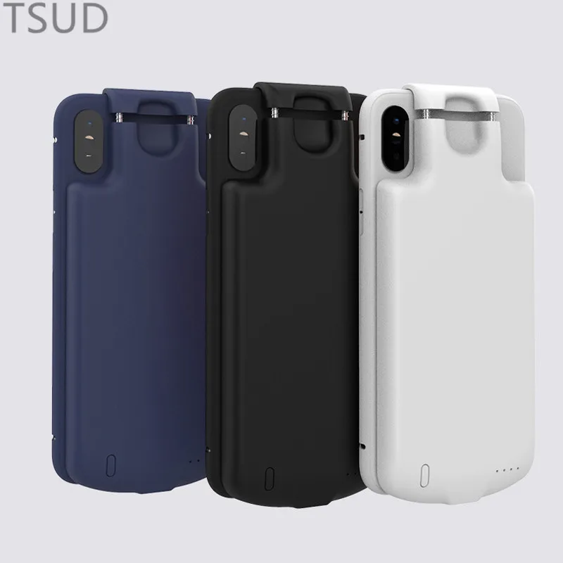 4000 мА/ч чехол для зарядки аккумулятора большой емкости iphone 6 7 8 plus внешняя
