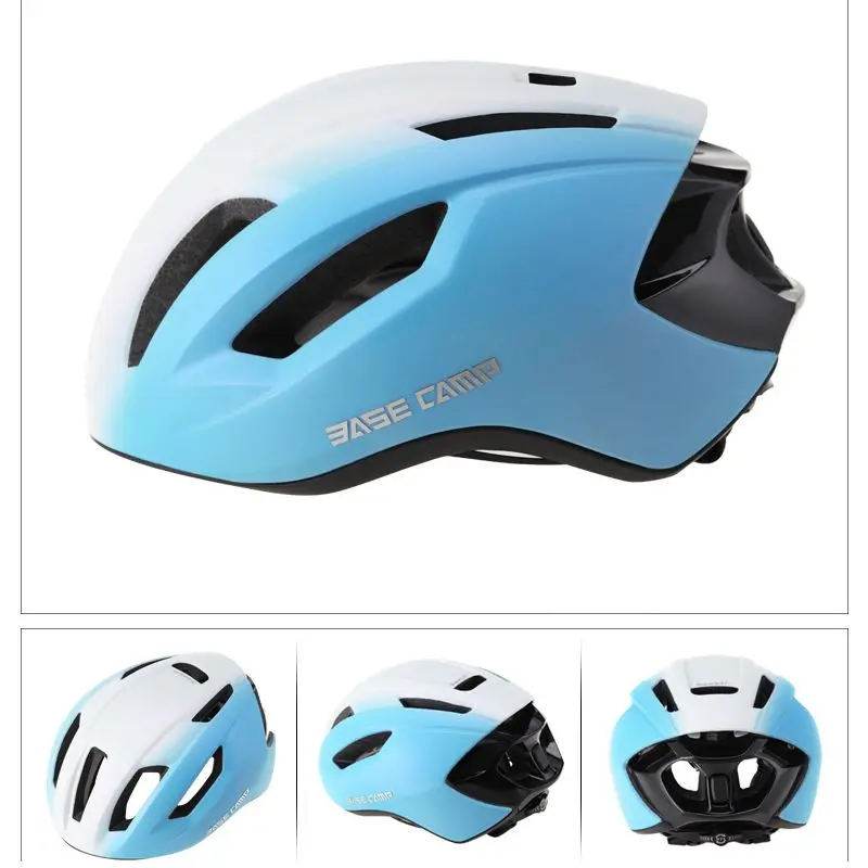 

BMDT-Basecamp Bike Helmet Men Women Ultralight Bicycle Helmets Protection Integrally-molded MTB Helmet Adjustable Cycling Helm