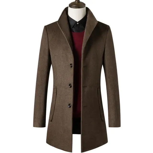 Winter Overcoat Palto Kaban Heren Jas Casaco Masculino Mont Erkek Men ...