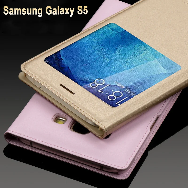 

For Samsung Galaxy S5 Case Luxury PU Leather Cover Flip Case For Samsung Galaxy S 5 Case For Samsung Galaxy s5 phone cover