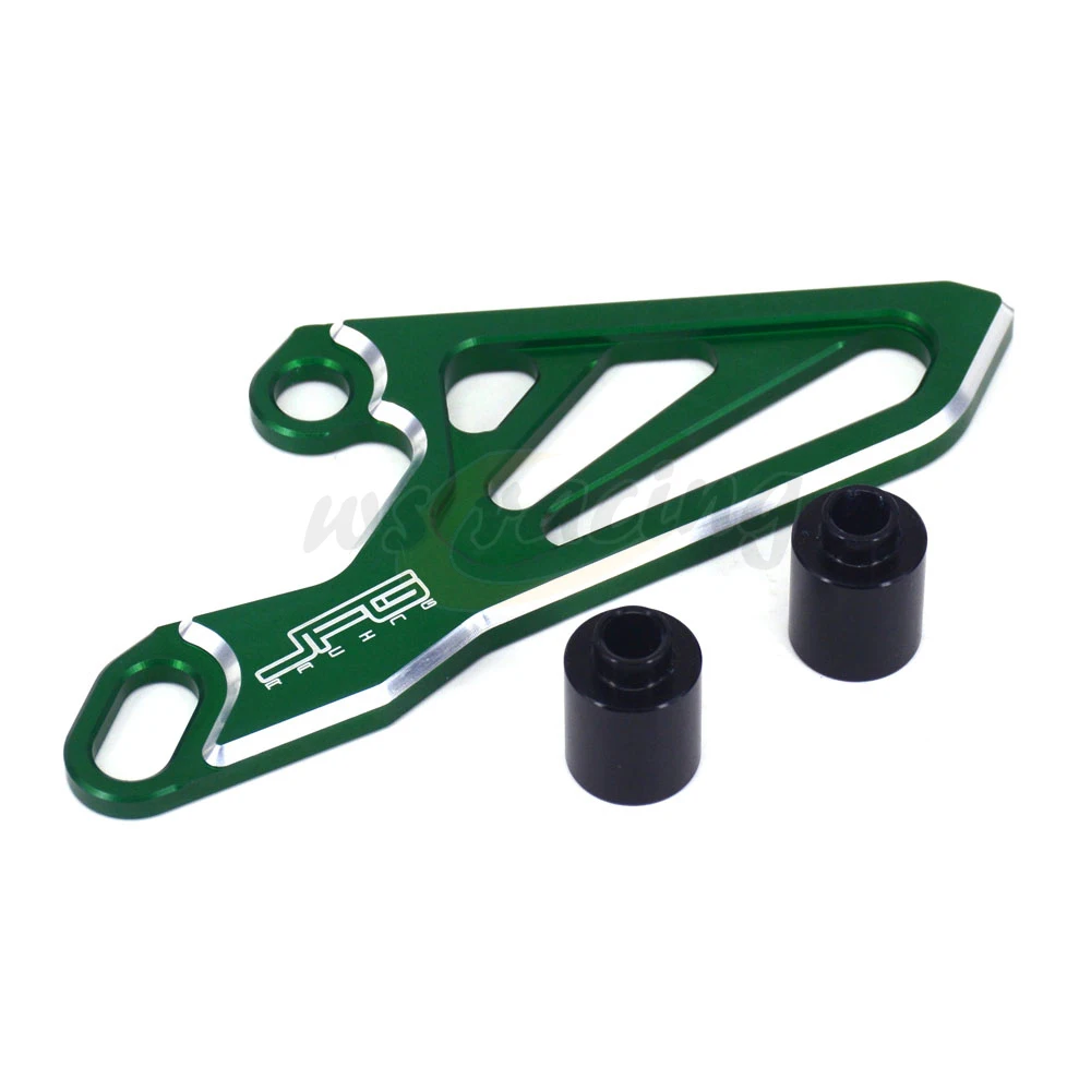 Motorcycle Green Aluminum Billet Front Sprocket Guard Protect Cover For