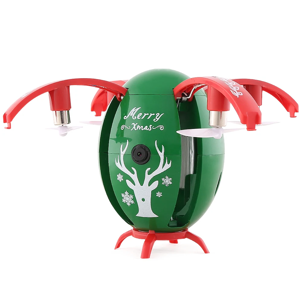 Рождественский подарок JJRC JJR/C H66 Wifi FPV X mas яйцо Дрон с 720P HD камерой мини RC вертолет