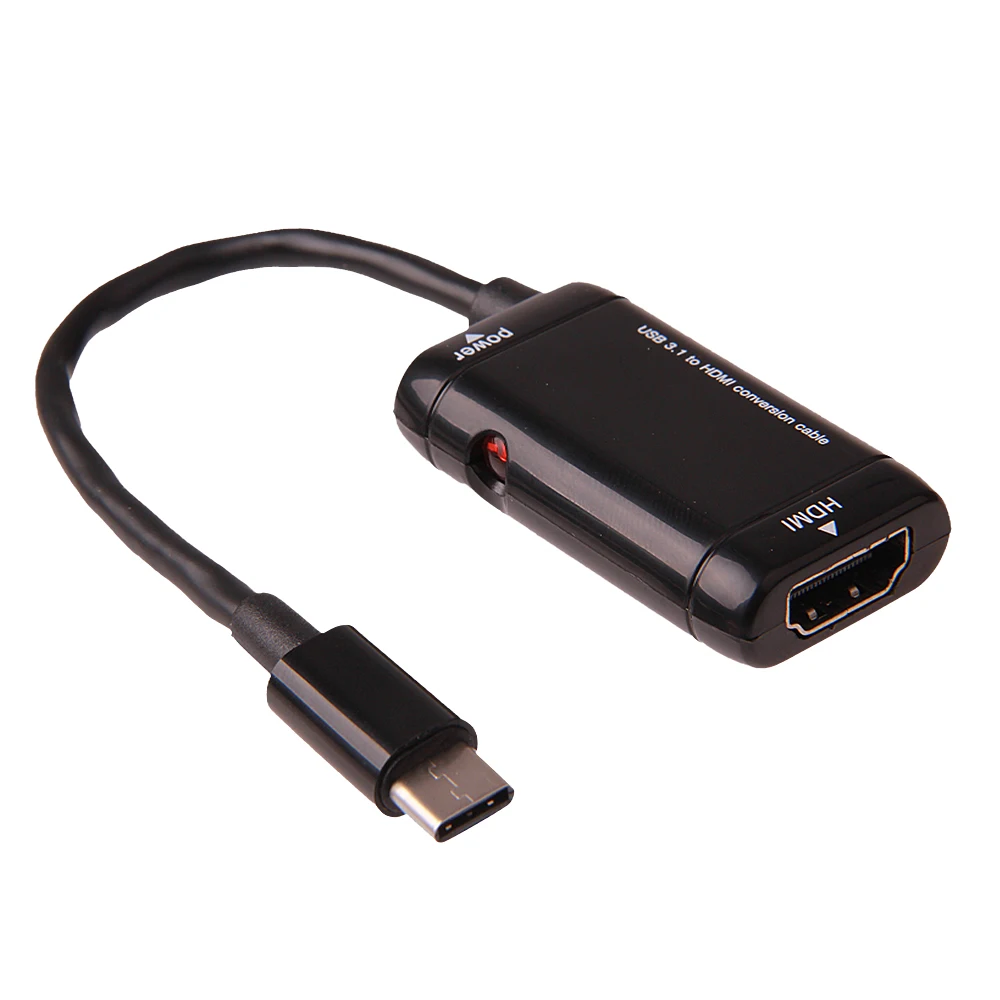 USB 3 1 Тип C порт к адаптер MHL HDMI кабель Шнур 1080P папа женскому для LeTV Le max 1S Pro3 X600 X800