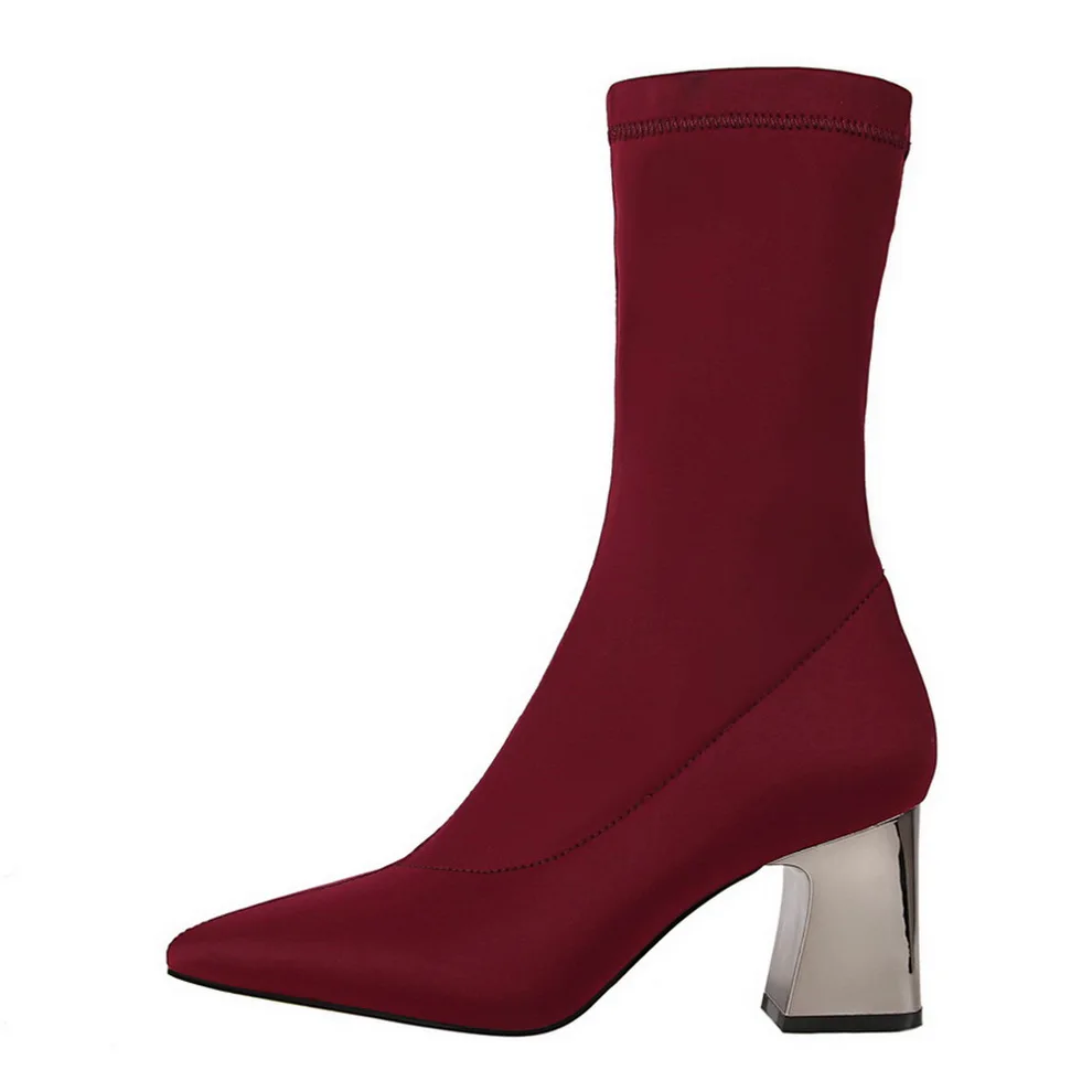cute burgundy heels