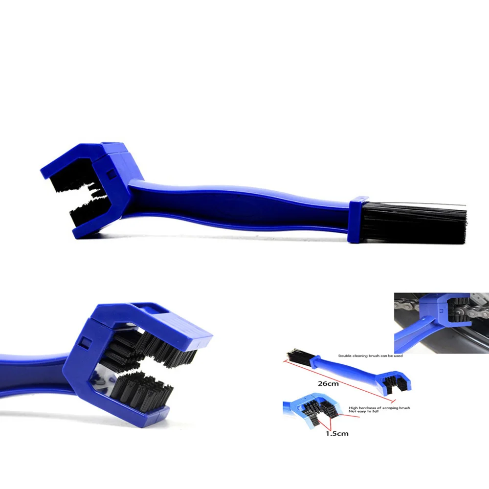 Motorcycles Bike Bicycle Chain Clean Brake Brush Cleaning Gear Remover