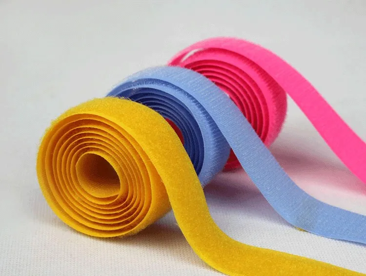 2.5x100cm Magic Nylon Sticker Strap Double Side Adhesive Fastener Tape Sewing DIY For Clothes