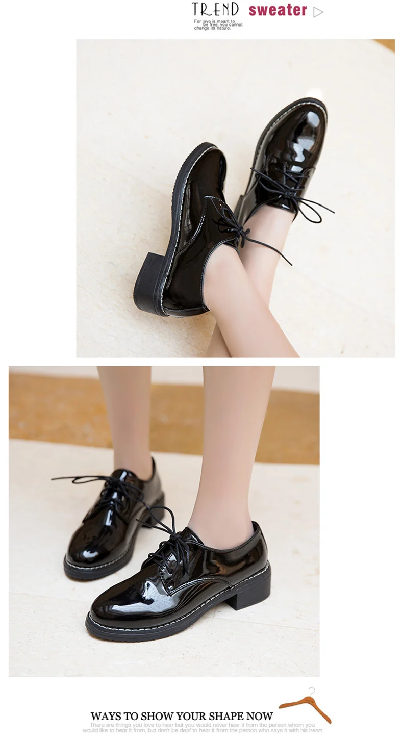 Г., новые осенние тонкие туфли в английском винтажном стиле для студентов повседневные удобные женские туфли в студенческом стиле