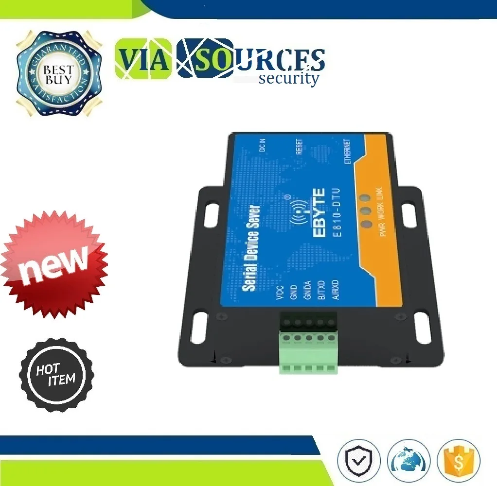 

Serial Server Ethernet To Serial Port To RS232/RS485 Network Communication Module TCP/IP Optional Port Best Price