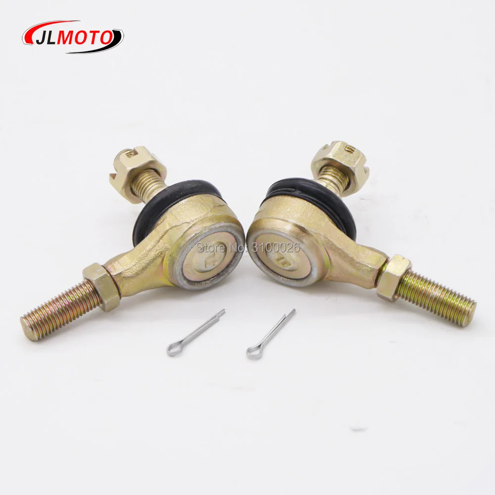 M10-M10 Tie Rod End Kits Ball Joint 1 Pair Fit For China ATV 50cc 110cc 150cc 200cc 250cc 300cc Go Kart Karting Quads Bike Parts