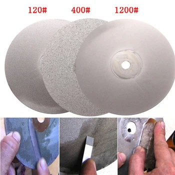 

3pcs /set Car Accessories Grinding Disc 6 Inch 120 400 1200 Grit Diamond Wheel Diamond Coated Grinding Disc