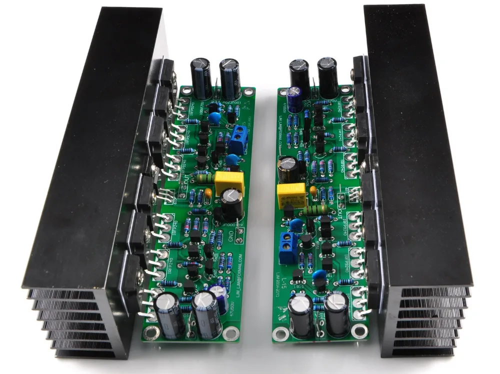 В собранном виде L15 2 каналов MOSFET Плата усилителя мощности с радиатора