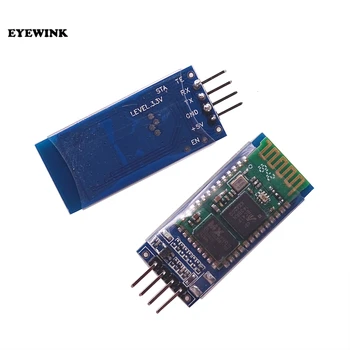

50pcs HC-06 Bluetooth serial pass-through module wireless serial communication from machine Wireless HC06 for arduino