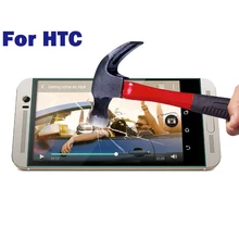 Экран протектор Закаленное Стекло 2.5D 9 H 0.3 мм для HTC Desire 510 516 610 616 626 820 816 M7 m8 M9 E9 чехол защитный чехол Плёнки