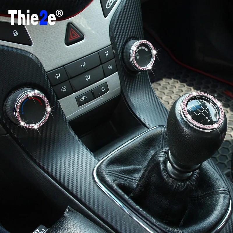 Автомобильный Стайлинг кристаллический автомобильный переключатель управления