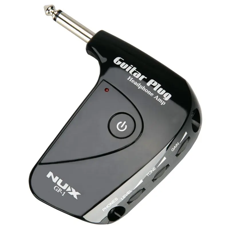 NUX GP 1 Portable Electric NUX Guitar Amplifier Amp Mini Headphone Amp Built in Distortion Effect Top Quality Guitar Parts