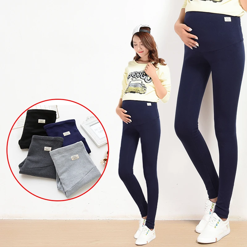Yuanjiaxin летние Обтягивающие Леггинсы для беременных, эластичные хлопковые брюки-карандаш с регулируемой талией для беременных, Одежда для беременных
