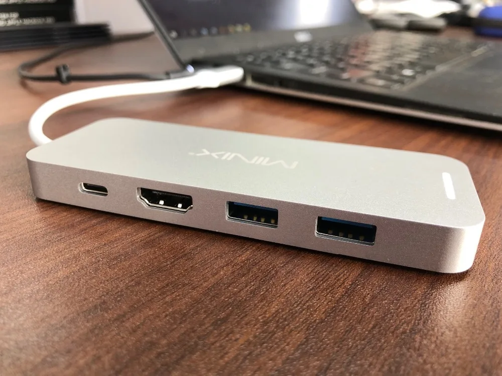 MINIX NEO C-S2 USB концентратор 3,0 USB-C многопортовый Тип C концентратор адаптер SSD хранения HDMI USB 3,0 120G/240G все в одном для MacBook Pro