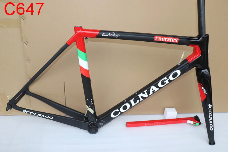 Cheap 2019 NEW Arrived BOB Colnago C64 Wholesale carbon bicycle frame carbon fiber road bike frame for DI2 carbon bike frame free ship 12 Cheap 2019 NEW Arrived BOB Colnago C64 Wholesale carbon bicycle frame carbon fiber road bike frame for DI2 carbon bike frame free ship 12