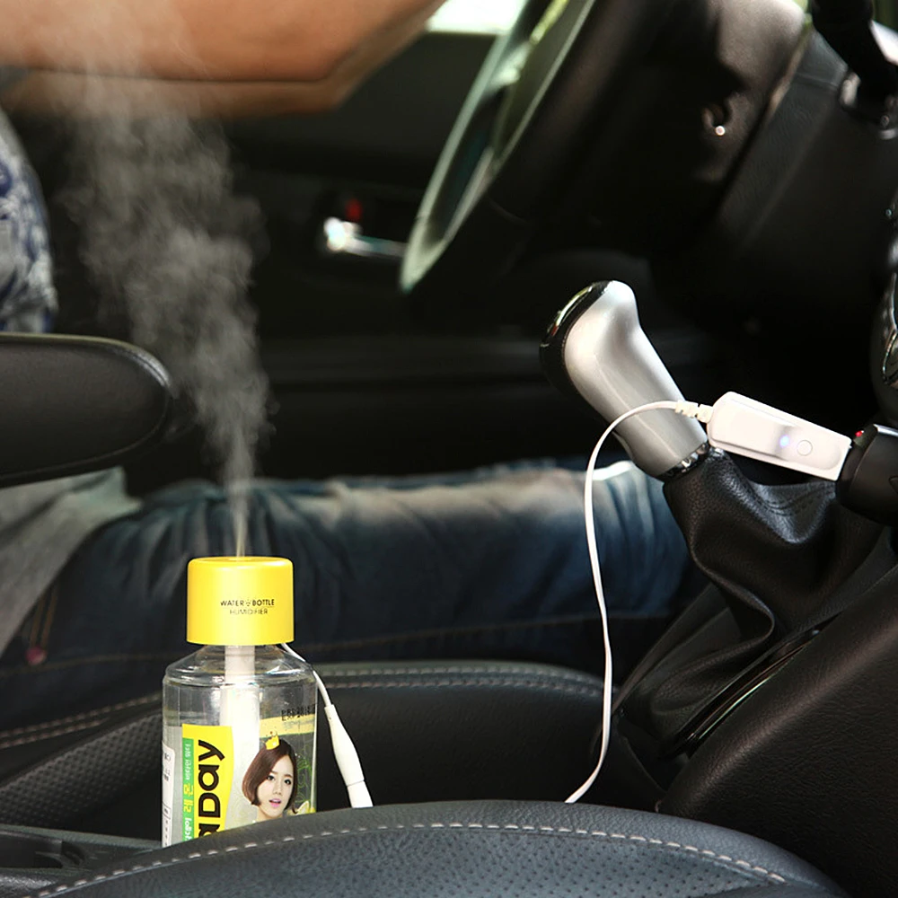 Портативный автомобильный освежитель воздуха креативный USB мини пластиковый колпачок увлажнитель ароматерапия машина автомобильный очиститель воздуха автомобильный интерьер