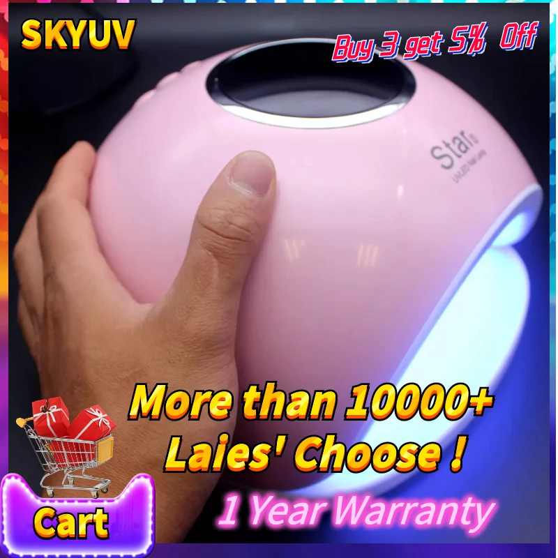 

72W LED UV Lamp 33 LEDs Lamp Professional Nail Dryer With LCD Display Timer Set Curing All UV Gel Nail Polish