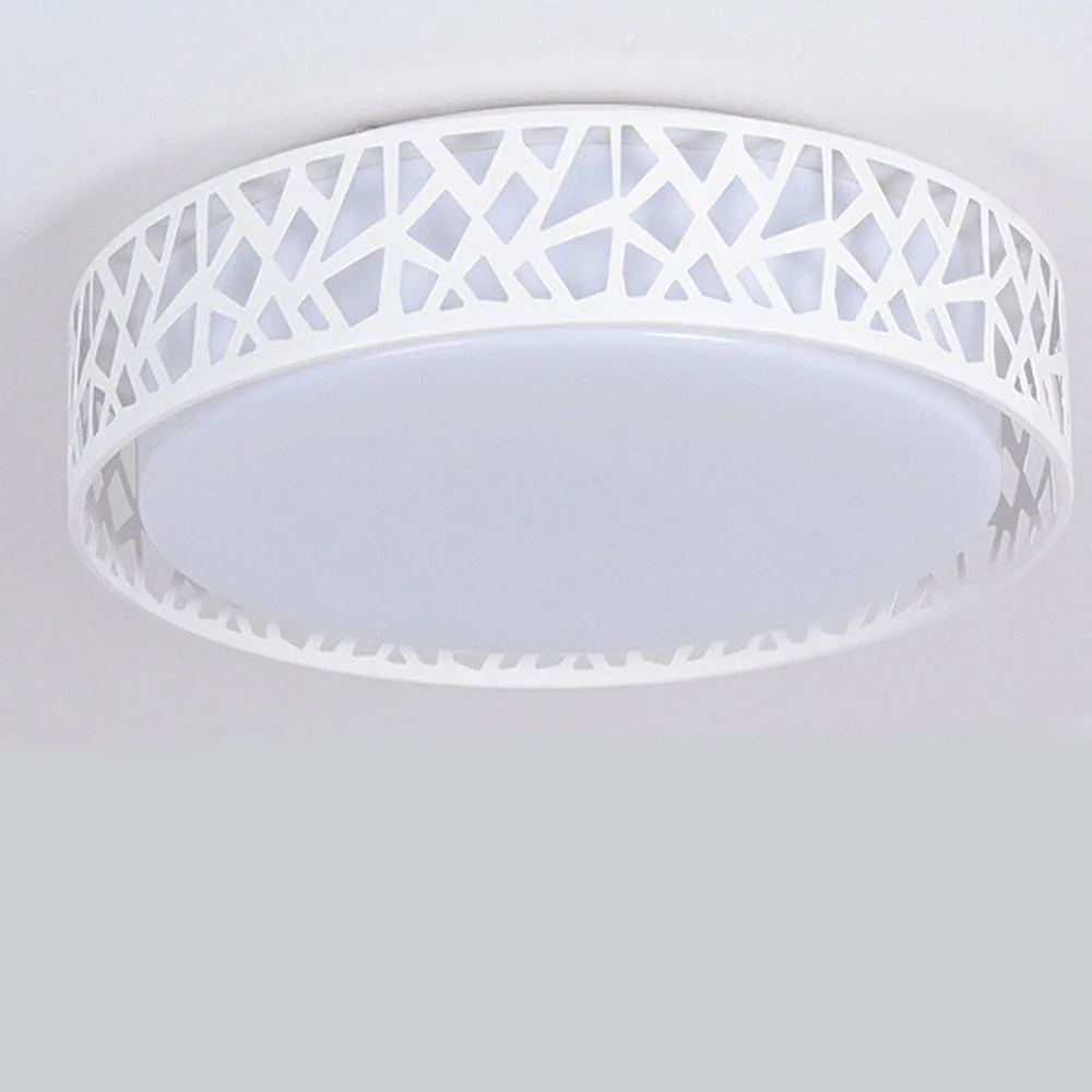 LED Modern Ceiling Light Creative Round White Living Room Lamp LED Modern Ceiling Light Creative Round White Living Room Lamp