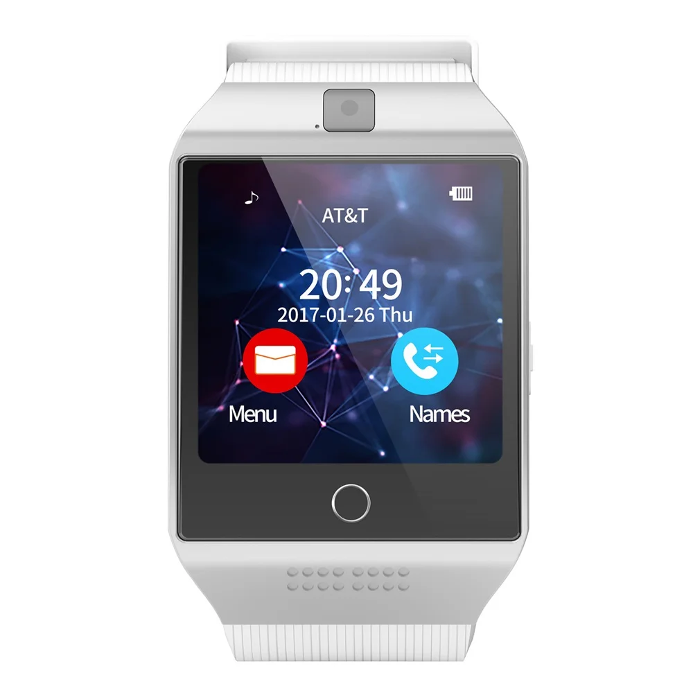 Умные часы Cawono Q18 с Bluetooth фитнес трекер шагомер для iPhone Xiaomi Huawei Android смартфонов PK DZ09