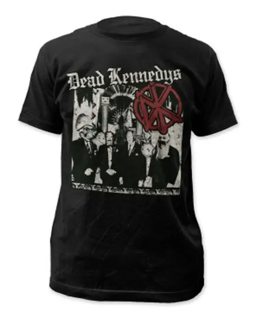 Dead Kennedys-2016 Tour-X-Large черная футболка хлопковая Футболка с принтом Забавные футболки мужские футболки с принтом