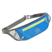 AONIJIE Outdoor Travel Breathable Nylon Sport Bag Marathon Running Waist Belt Invisible Phone Fanny Pack for Hiking Bike