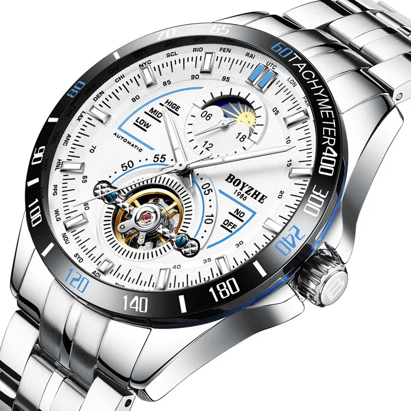 

Watch fashion business men's watch big calendar mechanical watch tourbillon watch