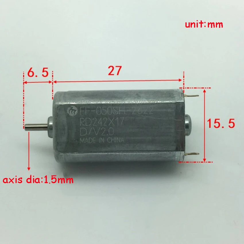 FF-050SH-2622 драгоценного металла кисть микро двигатель DC1-3.7V 10000-33000RPM Высокий