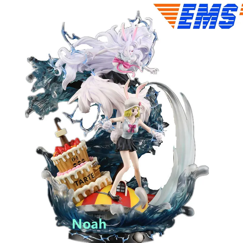 Цельный лунный Лев Пробуждение морковь GK Кролик Смола 1/6 Статуя Фигурка