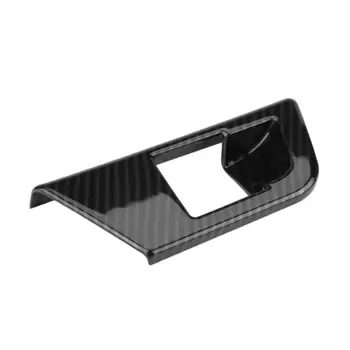 

Car Interior P Button Electronic Handbrake Frame Cover Trim for Alfa Romeo Giulia 2016 2017 2018 Carbon Fiber Color ABS