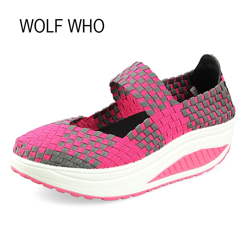 

WOLF WHO 2017 Summer Women Krasovki Slipony Ladies Platform Shoes Female Tenis Feminino Casual Basket Femme Footwear x271