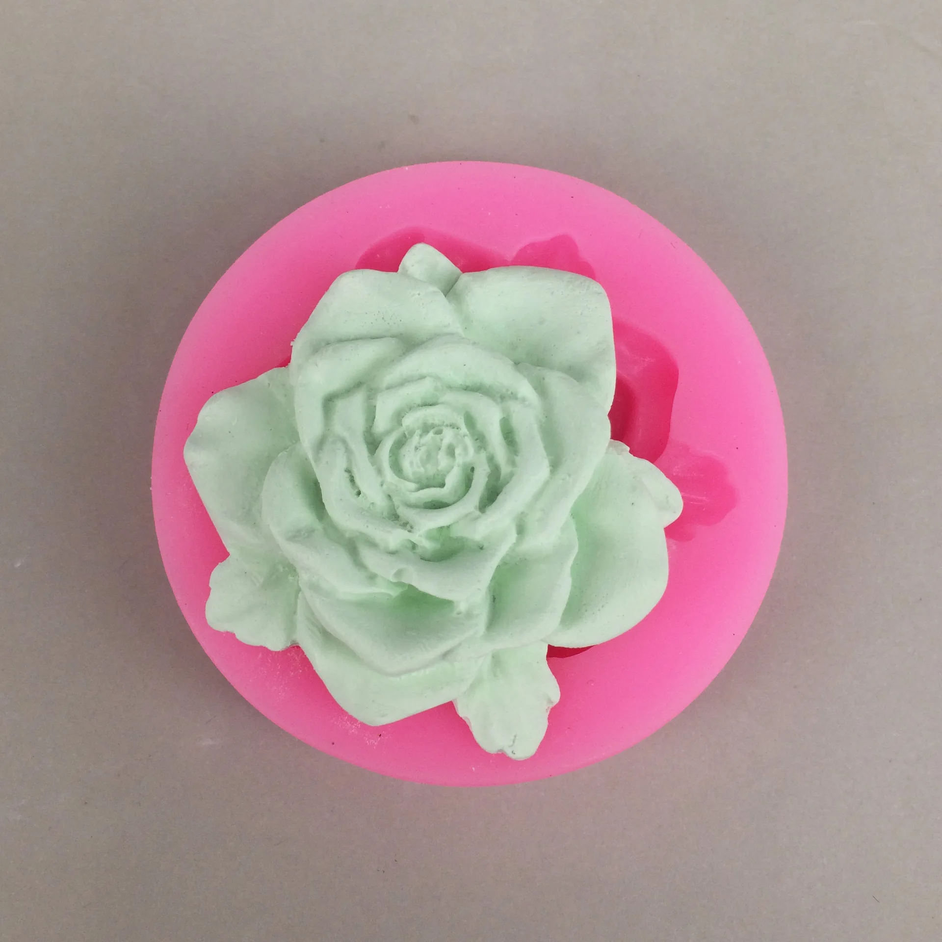 

3d silicone mould 3d flower fondant candy mold cake decoration DIY baking tools hand soap mold